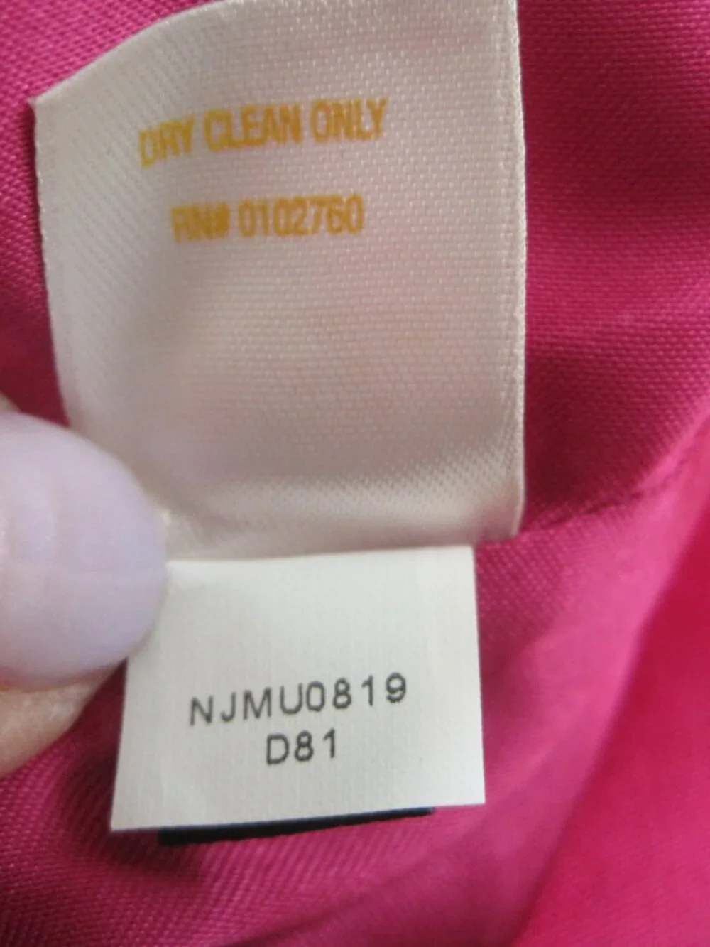 Kate Spade Fuchsia Bow Silk Faille Dress Size 0 Hot Pink Elegant Event Wear